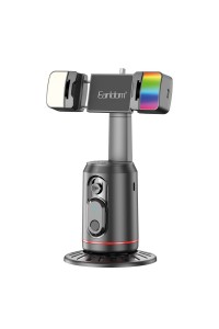 Earldom ZP32 360 Derece Ayarlanabilir BT 5.2 RGB Işık ve Beyaz Işık Aydınlatmalı Akıllı Yüz Takip Özellikli Selfie Gimbal