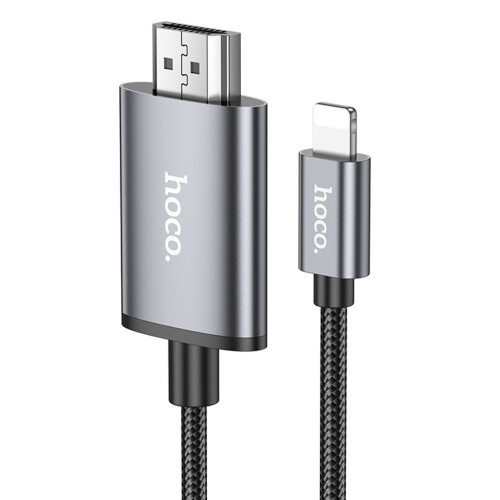 Hoco UA27 2M Tak Çalıştır Lightning to HDMI Dönüştürücü