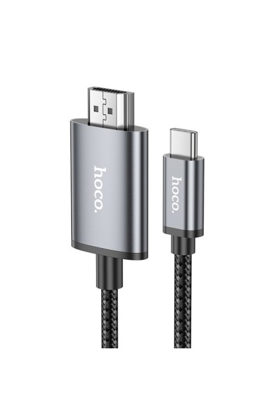 Hoco UA27 2M Tak Çalıştır Type-C to HDMI Dönüştürücü