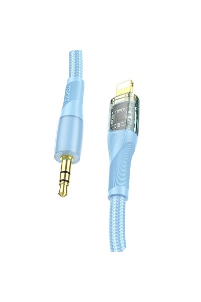 Hoco UPA25 1M Tak Çalıştır Lightning to Aux Kablo