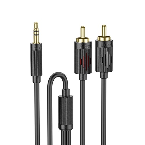 Hoco UPA28 1.5M Tak Çalıştır RCA to Aux Dönüştürücü