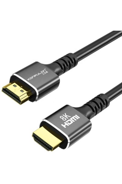Konfulon HD-01 HDMI Kablo Metal Başlı
