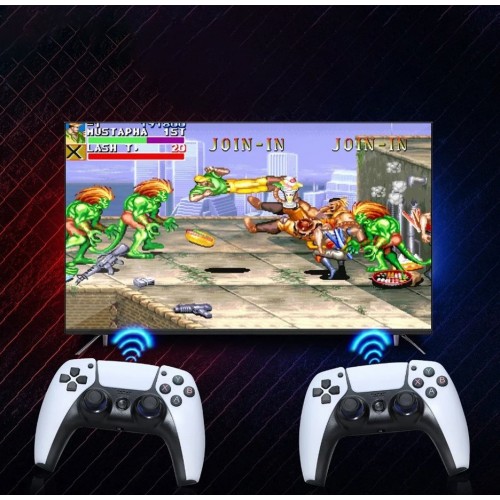 Newface Y5 64GB Android Dual Pad 4K Game Stick - Beyaz