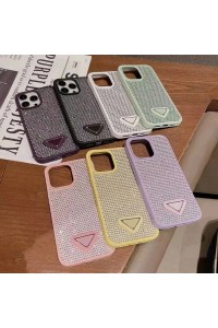 Apple iphone 11 Prada Taşlı Parıltılı Kamera Çıkıntılı LÜX  Telefon Kılıfı