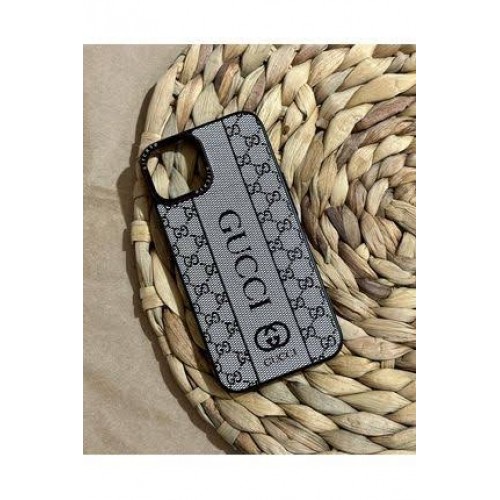 Apple Iphone 14 Pro MAX  Uyumlu Marka Logolu Deri Kumaş Görünümlü Lux Kapak Kılıf