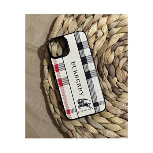 Apple Iphone 14 Pro MAX  Uyumlu Marka Logolu Deri Kumaş Görünümlü Lux Kapak Kılıf