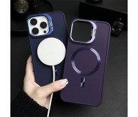 Apple iPhone 14 uyumlu telefon kılıfı kapak buzlu manyetik emme görünmez dirsek tam yeni lensli tasarım 