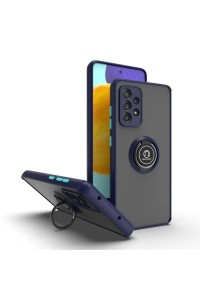 Apple İphone 12 Pro Max Darbeye dayanıklı yüzüklü zırhlı mat kılıf manyetik tutucu halka standı kapak kılıf