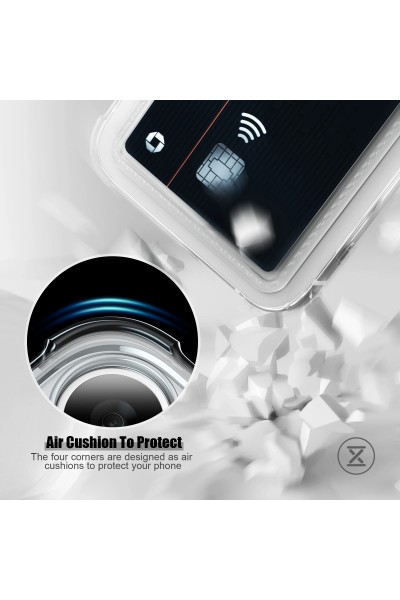 Xiaomi POCO X4 uyumlu Darbe Emici Şeffaf Kartlık Kılıf kapak Xiaomi POCO X4 uyumlu Darbe Emici Şeffaf Kartlık Kılıf kapak