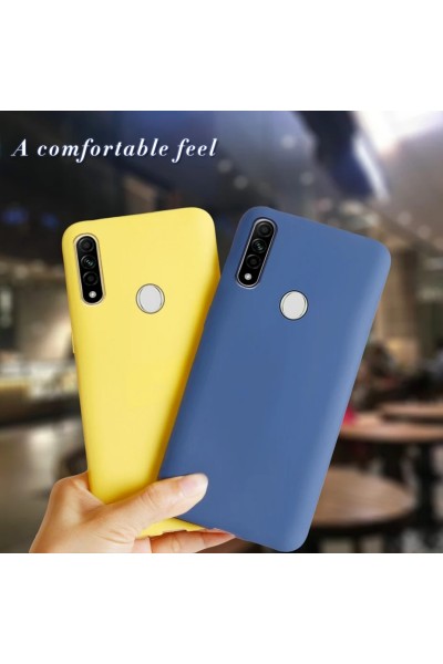 Oppo A31 Kılıf Kamera Korumalı Silikon Rubber Arka Kapak