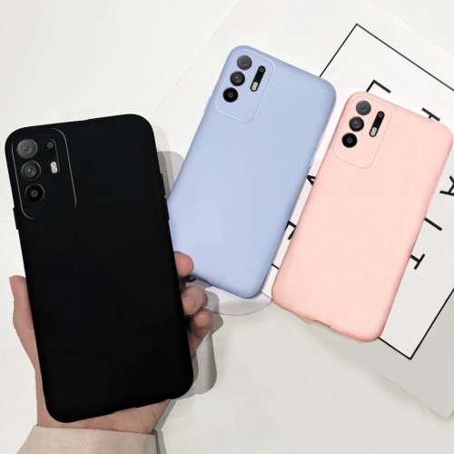 Oppo RENO 5 Kılıf Kamera Korumalı Silikon Rubber Arka Kapak