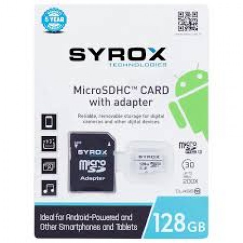 Syrox  MC128 128GB Micro Sd Hafıza Kartı