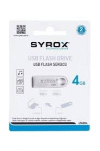 Syrox 4gb Metal Usb Flash Bellek