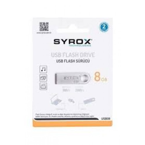 Syrox 8gb Metal Usb Flash Bellek