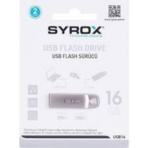 Syrox 16gb Metal Usb Flash Bellek