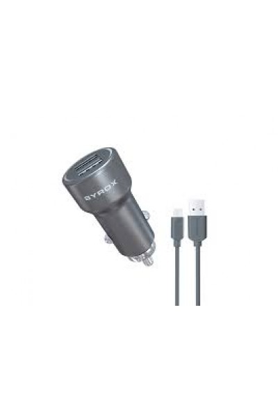 Syrox CR10 3.5A Araç içi şarj adaptörü