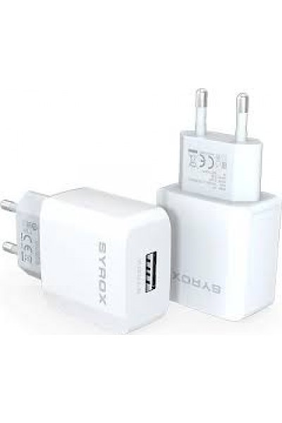 Syrox J52 2.6A Şarj Adaptörü
