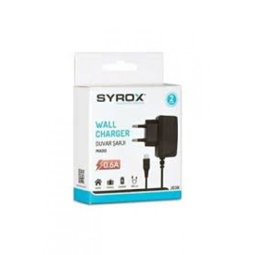 Syrox J03K Micro USB Şarj Adaptörü