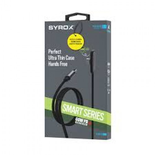 Syrox C131TT Type-C To Type-C 60W Oyuncu Kablosu, Şarj Kablosu