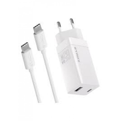 Syrox Gan65 Type C &usb Giriş Başlık & Type C Kablo 65w Şarj Set